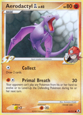 Aerodactyl GL 55/111 Pokémon Rising Rivals (2009) English card — catalogue reference