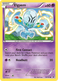 Elgyem 55/101 Pokémon Noble Victories (2011) English card — catalogue reference