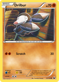 Drilbur 55/108 Pokémon Dark Explorers (2012) English card — catalogue reference