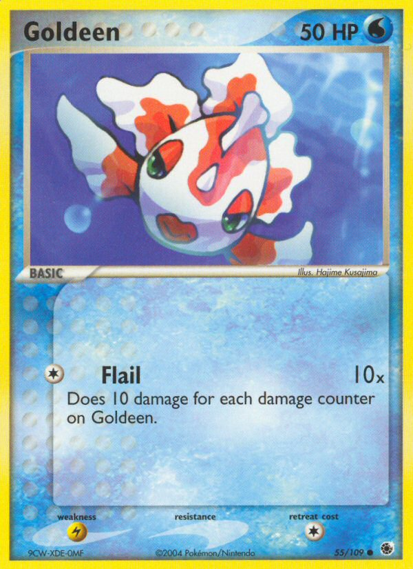 Goldeen 55/109 — Pokémon EX Ruby & Sapphire