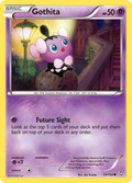 Gothita 55/124 Pokémon Dragons Exalted (2012) English card — catalogue reference