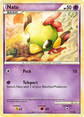 Natu 55/95 Pokémon Unleashed (2010) English card — catalogue reference