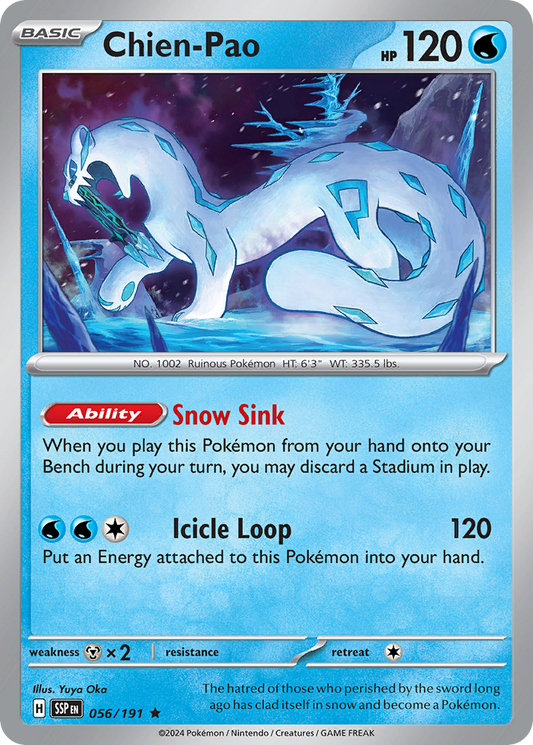 Pokemon Chien-Pao Surging Sparks 056/191