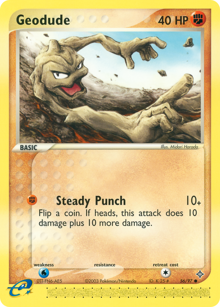 Geodude 56/97 — Pokémon EX Dragon