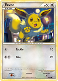 Eevee 56/95 Pokémon Call of Legends (2011) English card — catalogue reference