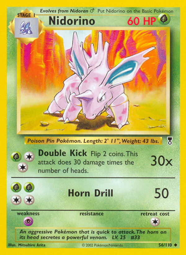 Nidorino 56/110 — Pokémon Legendary Collection