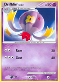 Drifblim 57/147 Pokémon Supreme Victors (2009) English card — catalogue reference