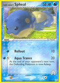 Team Aqua's Spheal 57/95 — Pokémon EX Team Magma vs Team Aqua