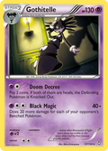 Gothitelle 57/124 Pokémon Dragons Exalted (2012) English card — catalogue reference