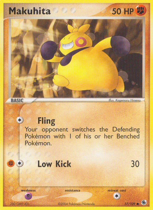 Makuhita 57/109 — Pokémon EX Ruby & Sapphire