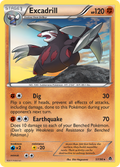Excadrill 57/98 Pokémon Emerging Powers (2011) English card — catalogue reference