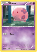 Munna 58/99 Pokémon Next Destinies (2012) English card — catalogue reference