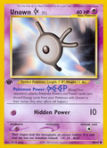 Unown [K] 58/64 — Pokémon Neo Revelation