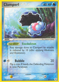Clamperl 58/101 Pokémon EX Hidden Legends
