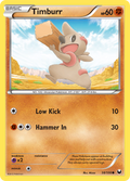Timburr 58/108 Pokémon Dark Explorers (2012) English card — catalogue reference