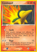 Cyndaquil 59/101 Pokémon EX Hidden Legends