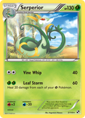 Serperior 5/114 Pokémon Black & White (2011) English card — catalogue reference