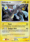 Luxray 5/99 Pokémon Arceus (2009) English card — catalogue reference