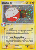 Electrode 5/101 Pokémon EX Hidden Legends 2004 Holo Rare card