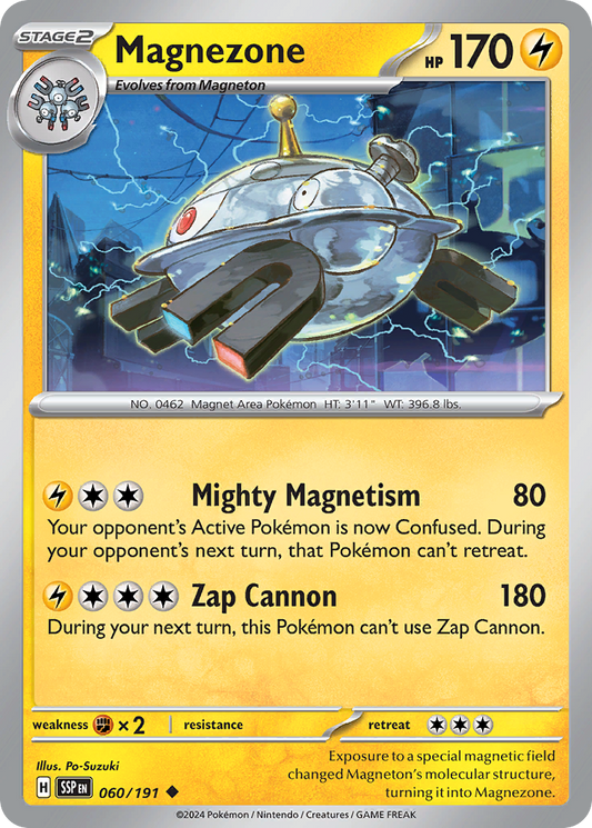 Pokemon Magnezone Surging Sparks 060/191
