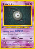 Unown [Z] 60/105 — Pokémon Neo Destiny