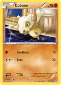 Cubone 60/124 Pokémon Dragons Exalted (2012) English card — catalogue reference