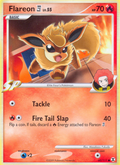 Flareon E4 60/111 Pokémon Rising Rivals (2009) English card — catalogue reference
