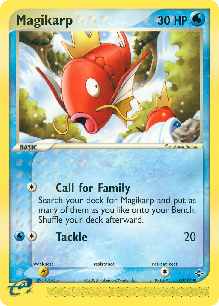 Magikarp 60/97 — Pokémon EX Dragon