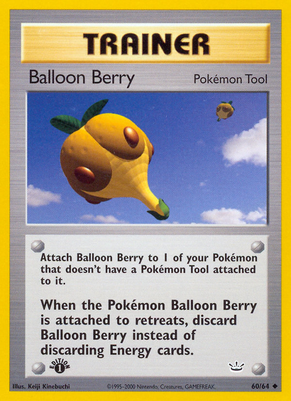 Balloon Berry 60/64 — Pokémon Neo Revelation