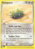 Dunsparce 60/100 — Pokémon EX Sandstorm