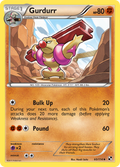 Gurdurr 60/114 Pokémon Black & White (2011) English card — catalogue reference