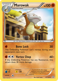 Marowak 61/124 Pokémon Dragons Exalted (2012) English card — catalogue reference