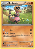 Krokorok 61/98 Pokémon Emerging Powers (2011) English card — catalogue reference
