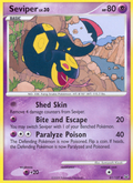 Seviper 61/127 Pokémon Platinum (2009) English card — catalogue reference