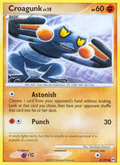 Croagunk 61/99 Pokémon Arceus (2009) English card — catalogue reference