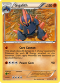 Gigalith 61/101 Pokémon Noble Victories (2011) English card — catalogue reference