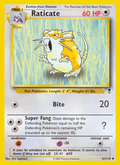 Raticate 61/110 — Pokémon Legendary Collection