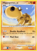Hippopotas 61/147 Pokémon Supreme Victors (2009) English card — catalogue reference
