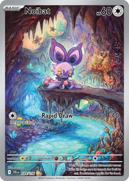 Noibat Illustration Rare SV09: Journey Together 169/159 MP (Back)