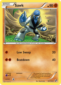 Sawk 62/114 Pokémon Black & White (2011) English card — catalogue reference