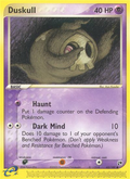 Duskull 62/100 — Pokémon EX Sandstorm