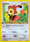 Sentret 63/75 — Pokémon Neo Discovery