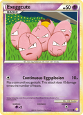 Exeggcute 63/123 Pokémon HeartGold & SoulSilver (2010) English card — catalogue reference