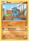 Riolu 63/99 Pokémon Next Destinies (2012) English card — catalogue reference