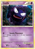 Gastly 63/102 Pokémon Triumphant (2010) English card — catalogue reference