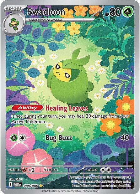 Swadloon Illustration Rare SV: White Flare 088/086 MP (Back)