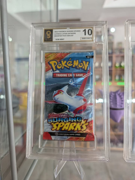 Pokemon Phantasmal Flames Booster Pack Only Graded 10