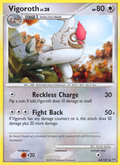 Vigoroth 64/127 Pokémon Platinum (2009) English card — catalogue reference