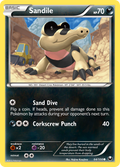Sandile 64/108 Pokémon Dark Explorers (2012) English card — catalogue reference