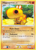Hippopotas 64/111 Pokémon Rising Rivals (2009) English card — catalogue reference